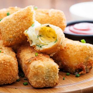 Air Fryer Mozzarella Sticks