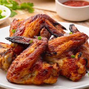 Air fryer chicken wings