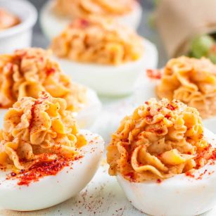 Cajun Deviled Eggs