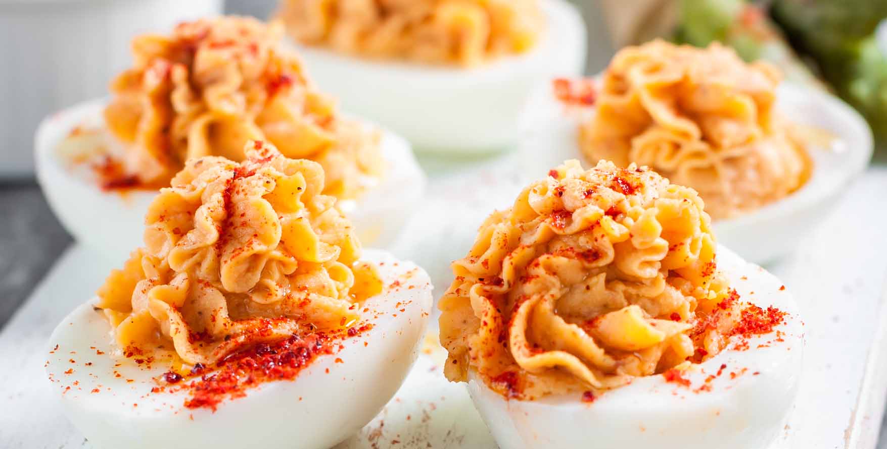 Cajun Deviled Eggs