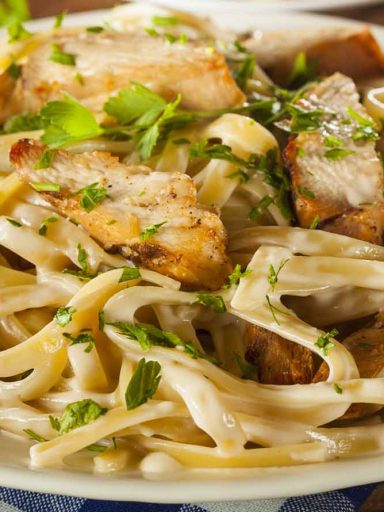 Chicken Fettucini Alfredo