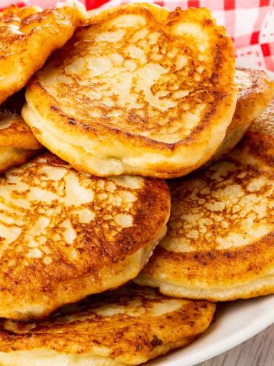 Cottage Cheese Pancakes