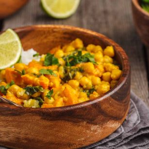 Chickpea And Sweet Potato Curry