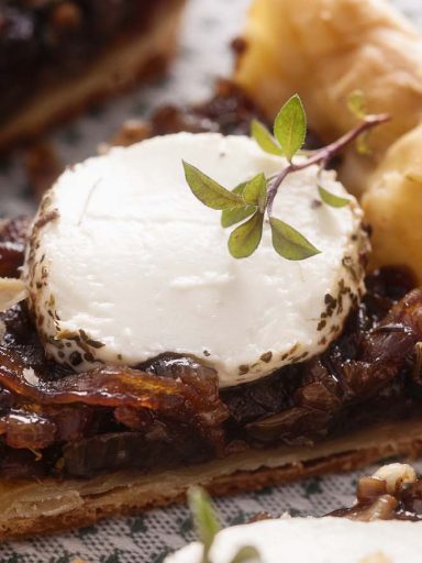 Goat Cheese And Caramelized Onion Tart