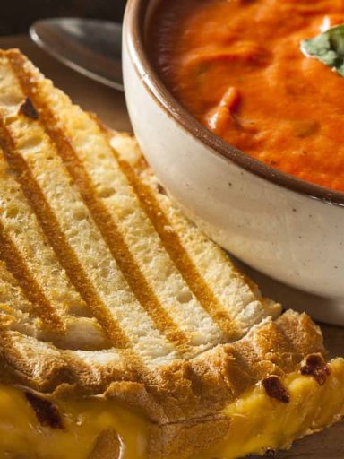 Grilled Cheese and Tomato Soup