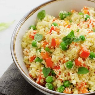 Homemade Cauliflower Fried Rice