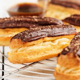 Homemade Eclairs