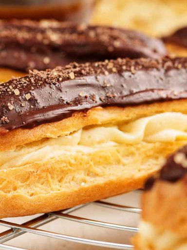 Homemade Eclairs