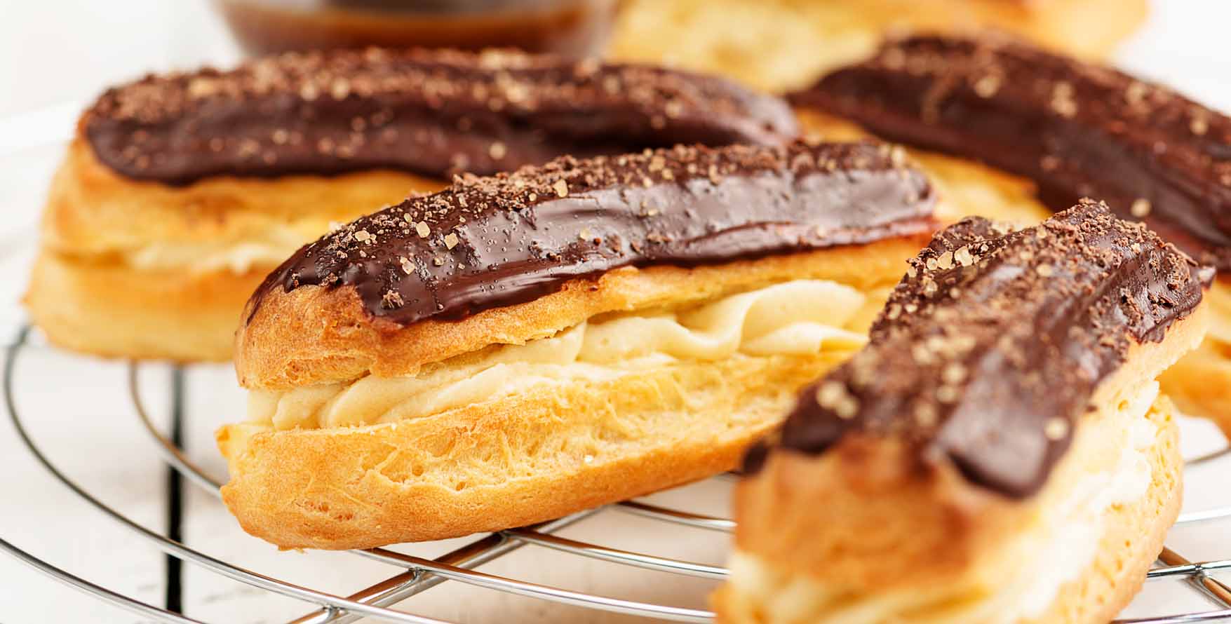 Homemade Eclairs