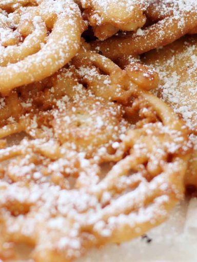 Homemade Funnel Cake