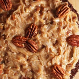 Homemade German Chocolate Cake