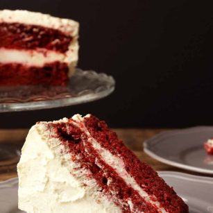 Homemade Red Velvet Cake