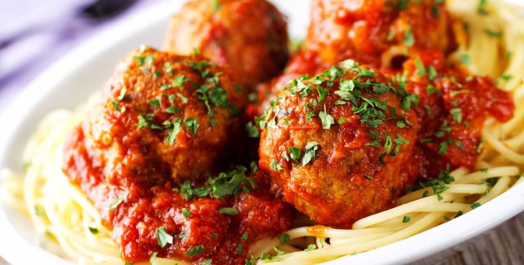 Spaghetti and Meatballs