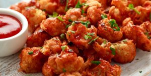 Vegan Cauliflower Buffalo Wings