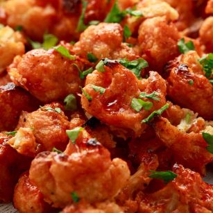 Vegan Cauliflower Buffalo Wings