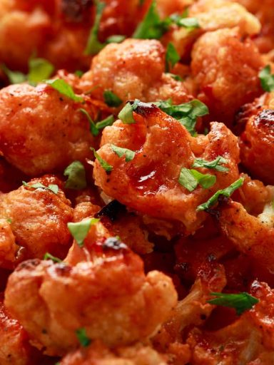 Vegan Cauliflower Buffalo Wings