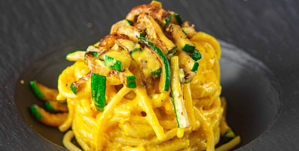 Zucchini Carbonara-