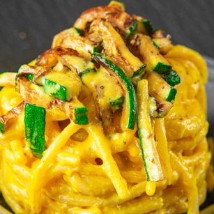 Zucchini Carbonara-