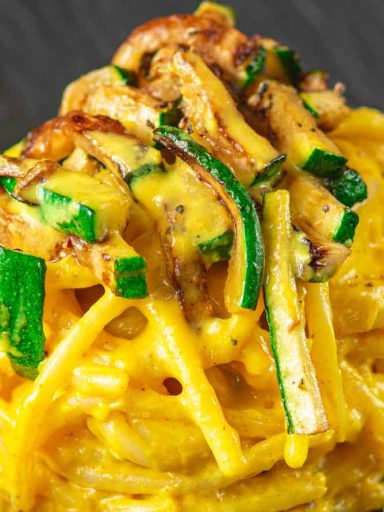 Zucchini Carbonara-