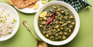 Chickpea and Spinach Curry