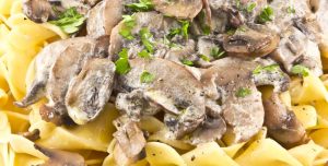 Mushroom Stroganoff