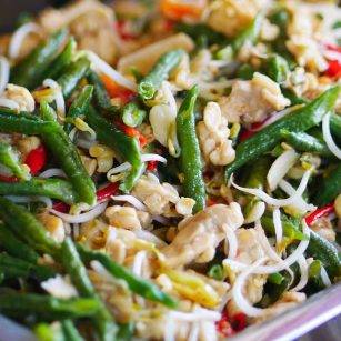 Tempeh Tumis Kacang Panjang