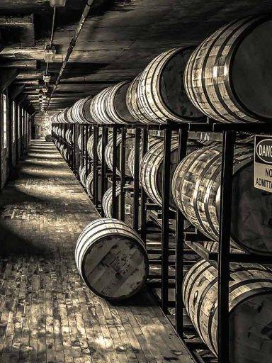 whiskey Barrells