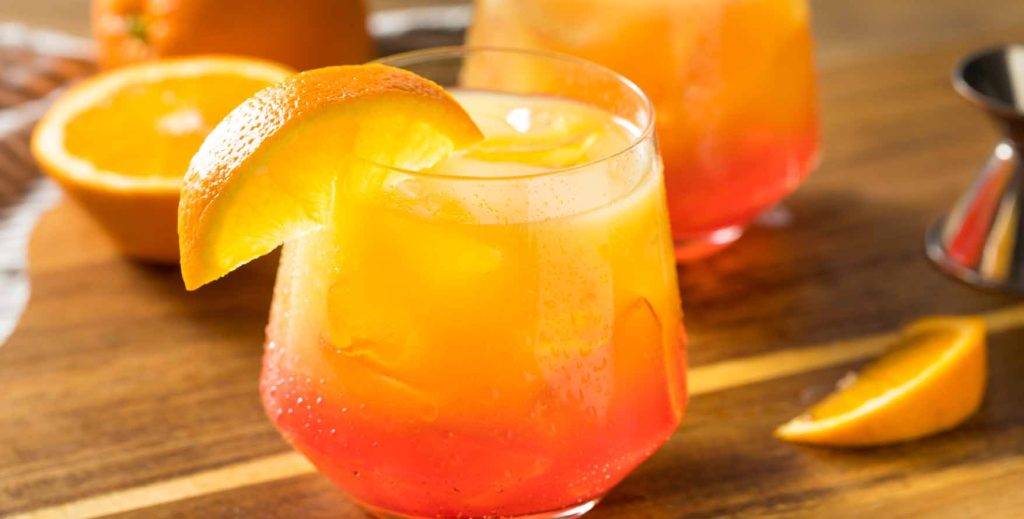 Tequila Sunrise Cocktail