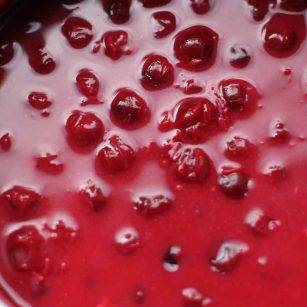 Cold Sour Cherry Soup