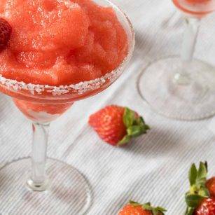 Frozen Strawberry Daiquiri Cocktail