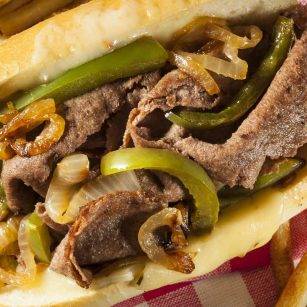 Philly Cheesesteak Sandwich