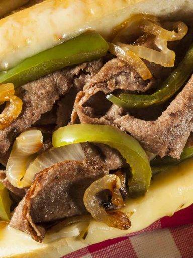 Philly Cheesesteak Sandwich